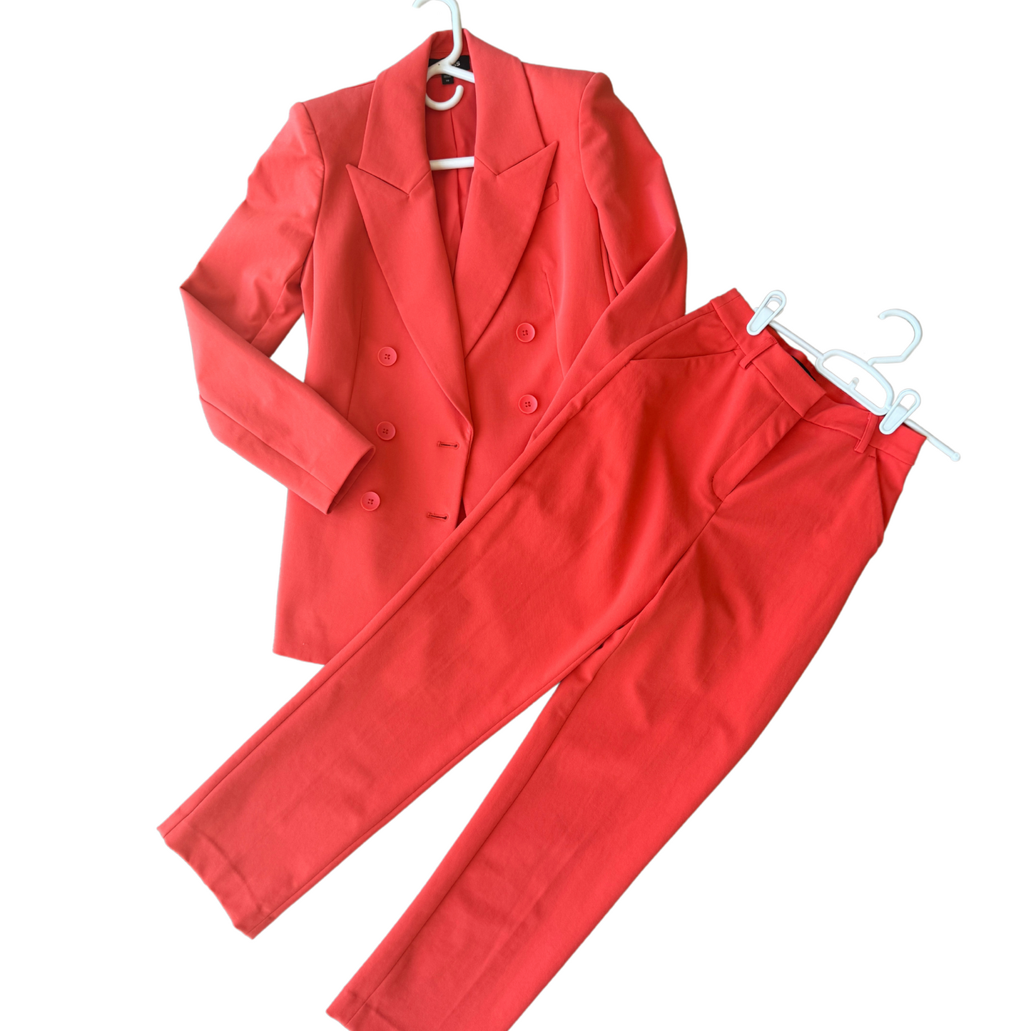 Poppy Orange Women’s Power Suit