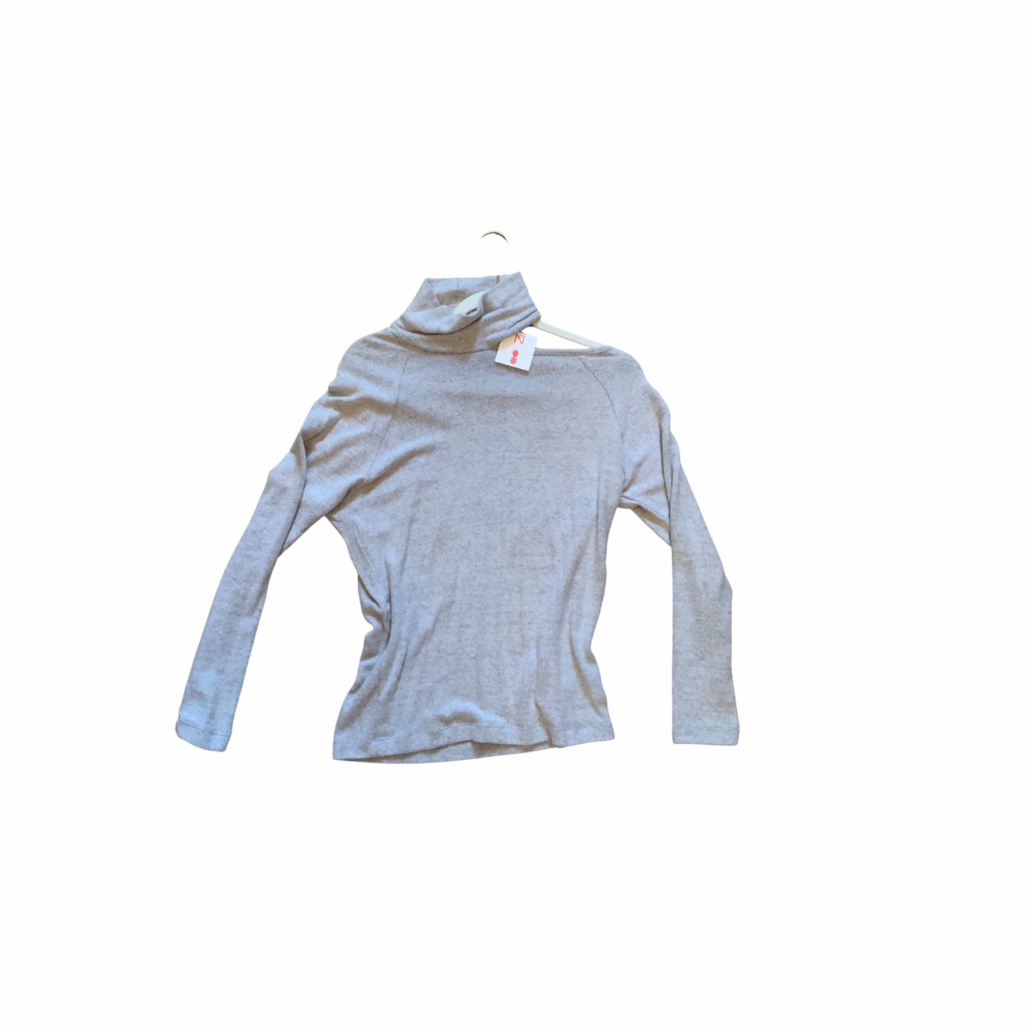 The Shannon Made in the USA Cold Shoulder Turtleneck Top