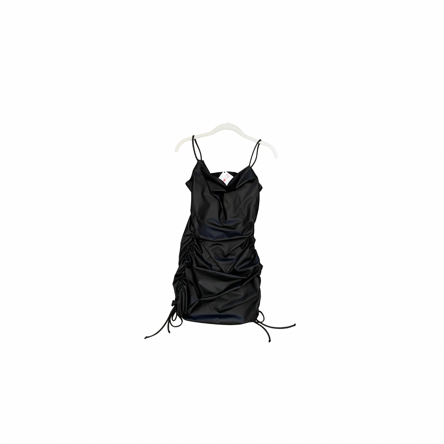 The Lynn Must Have Vegan Leather Slip Dress