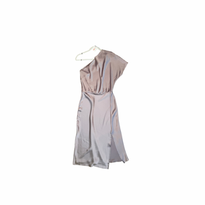 Lovely Lavender One Shoulder Dress